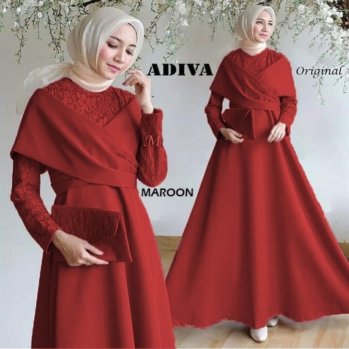 MAXI ADIVA MAROON