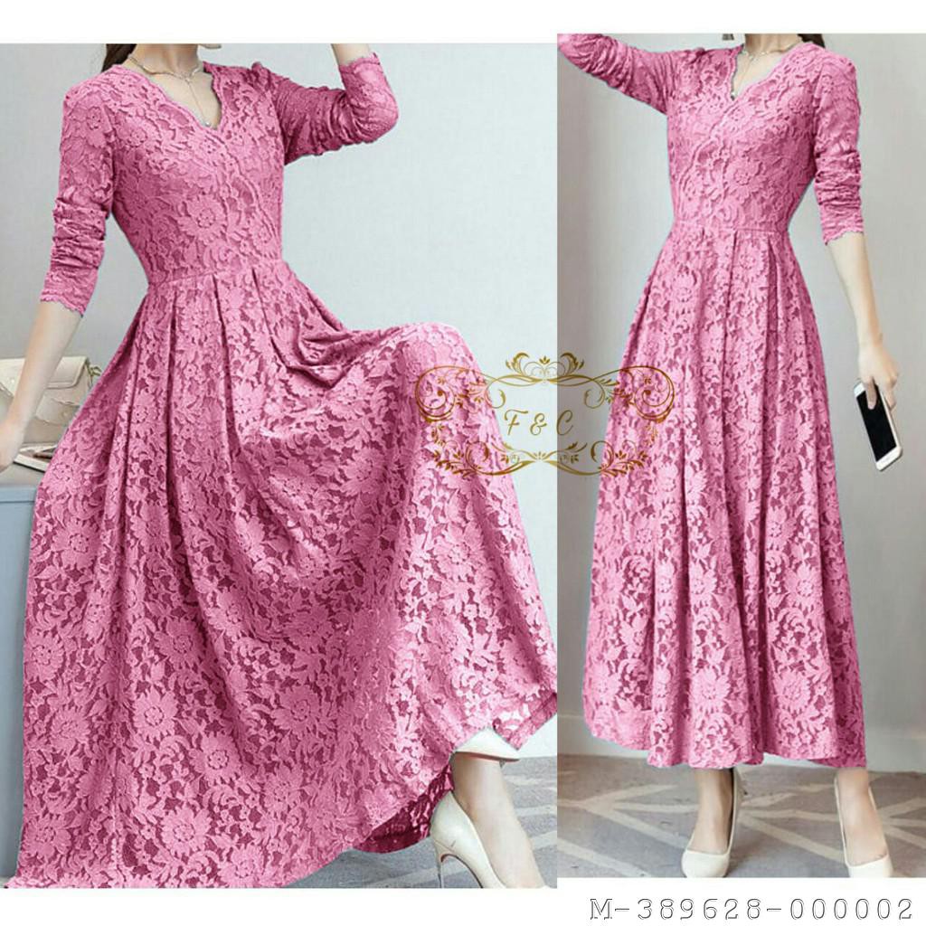 MAXI ANGGUN FULL BRUKAT FURING 3