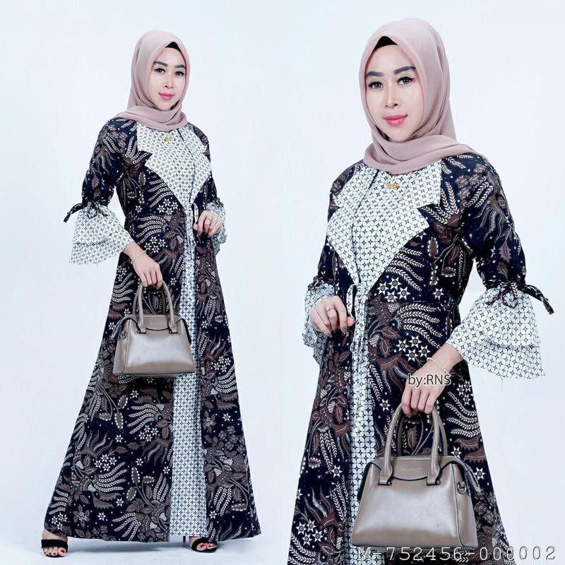 MAXI DRESS GAMIS MUSLIM BATIK