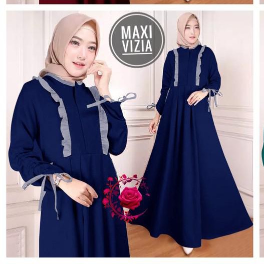 MAXI DRESS MUSLIM WANITA LIZA 5