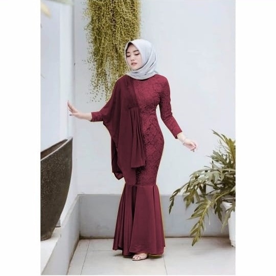 MAXI PARIS DUYUNG MAROON