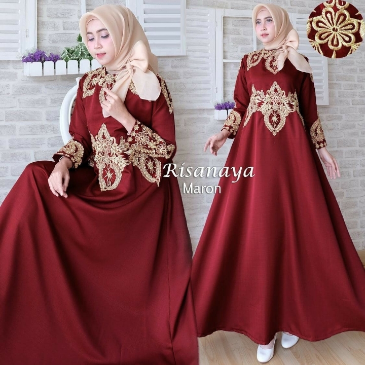 MAXI RISANAYA MAROON