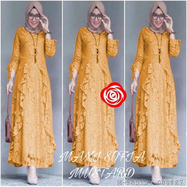 MAXY DRESS WANITA SOFIA BRUKAT 2