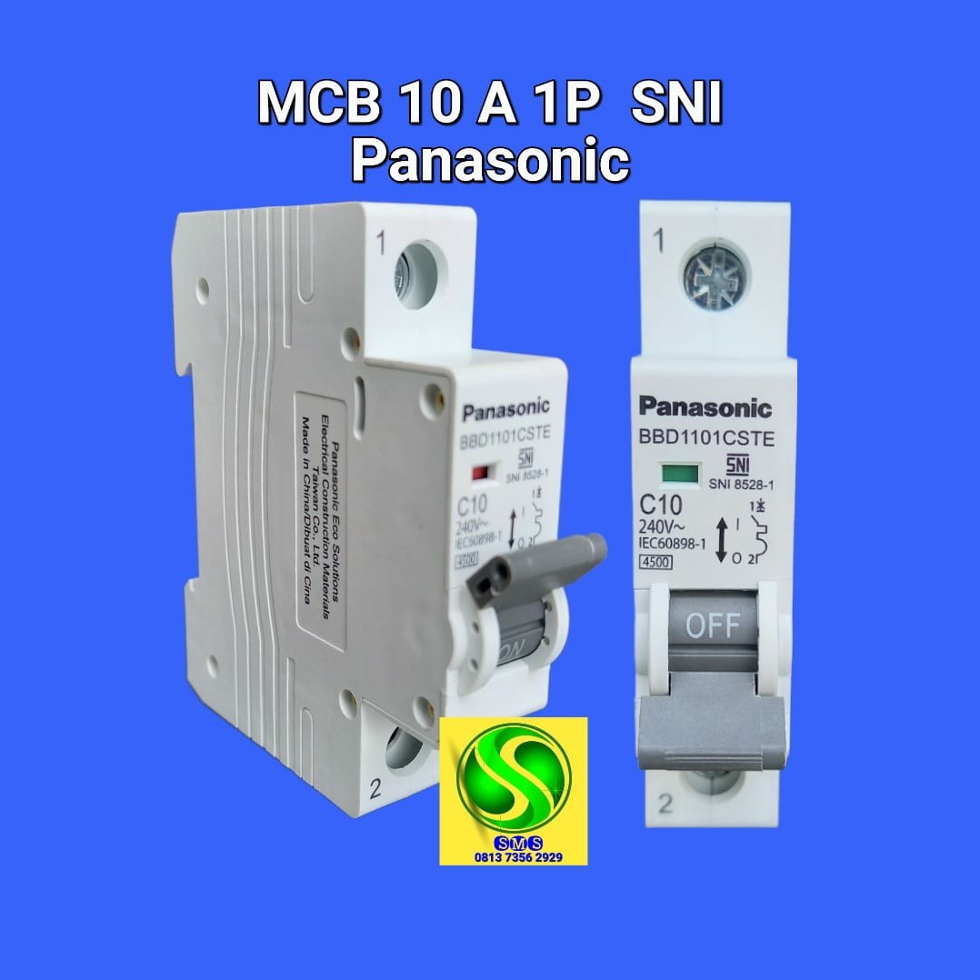 MCB 10 A 1P SNI PANASONIC