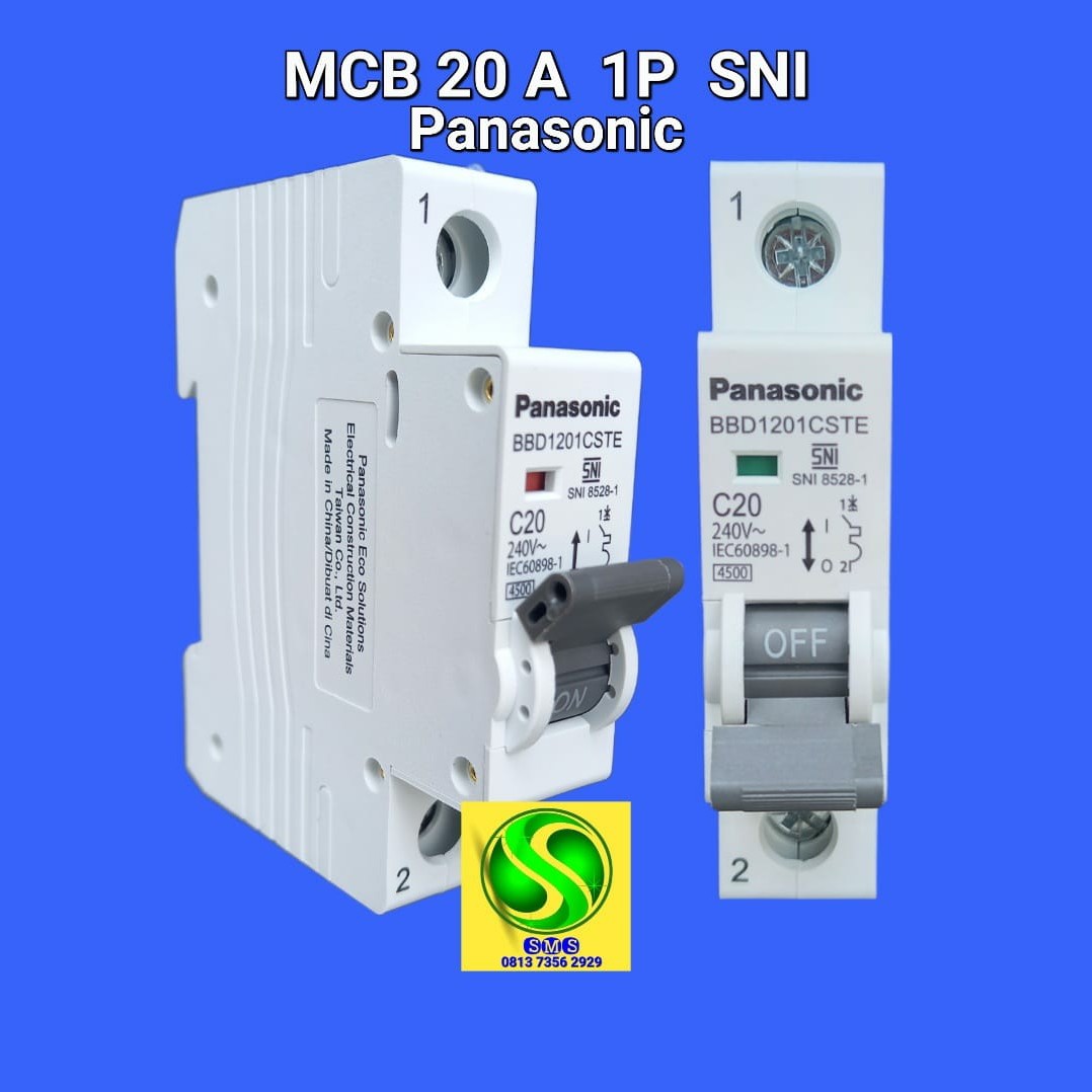 MCB 20 A 1P PANASONIC