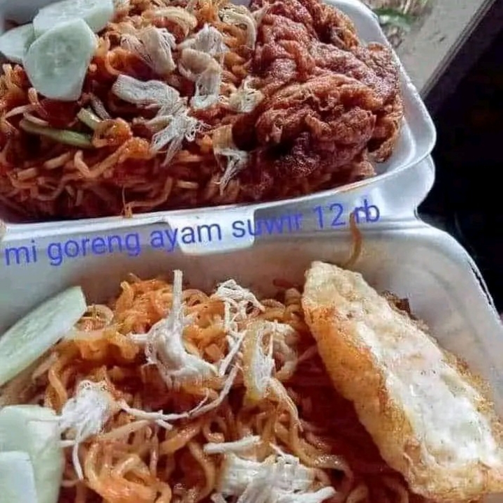 MI GORENG AYAM SUWIR