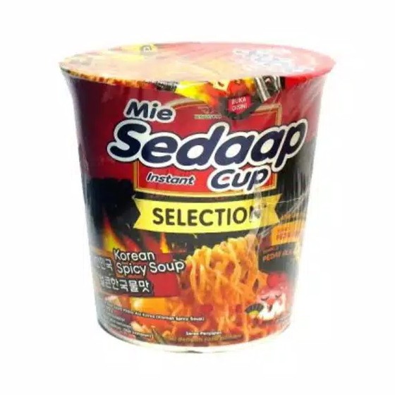 MIE CUP SEDAP SELECTION KOREAN SPICY SOUP 75G