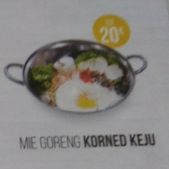 MIE GORENG KORNET KEJU