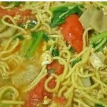 MIE KUNING GORENG KUAH BAKSO