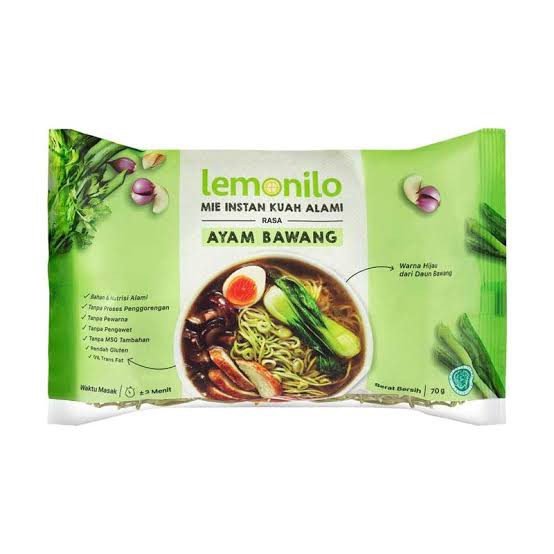 MIE LEMONILO RASA AYAM BAWANG 70G