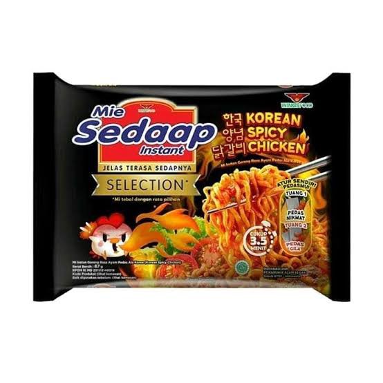 MIE SEDAAP KOREAN SPICY 87GR