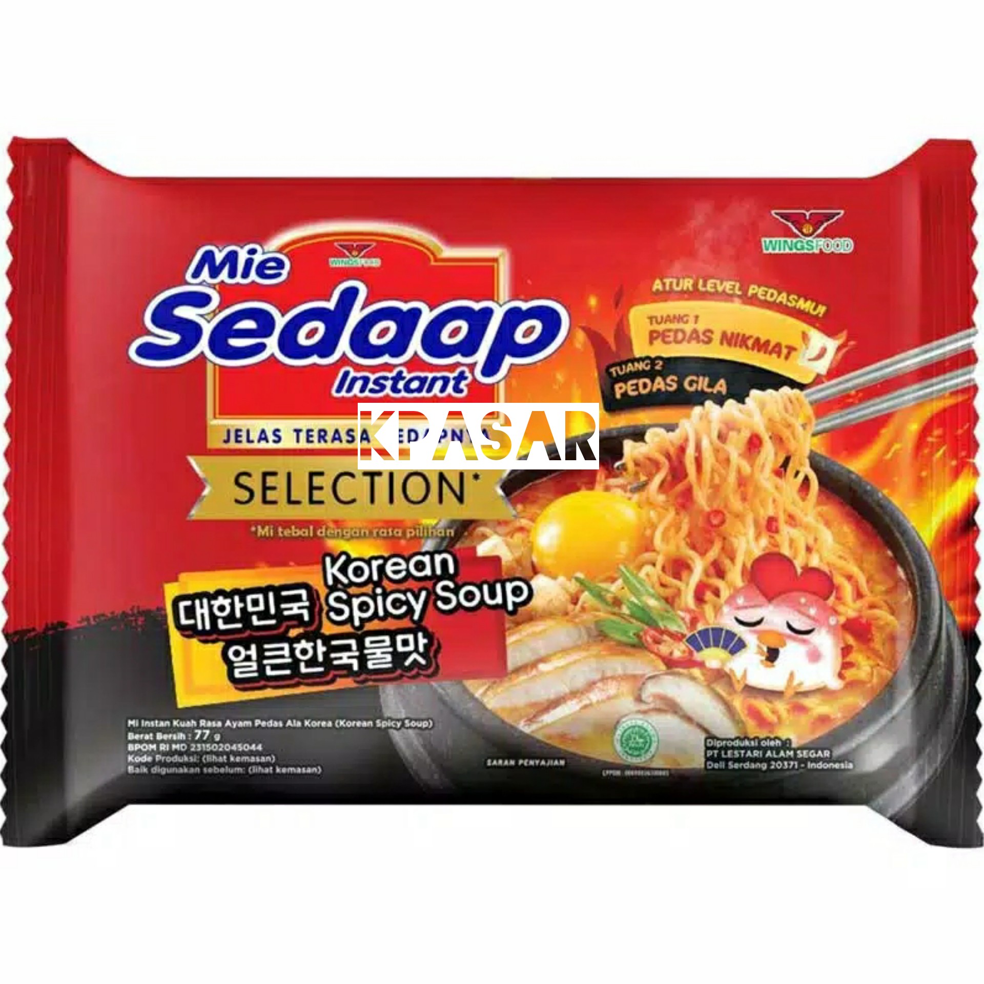 MIE SEDAAP KOREAN SPICY SOUP