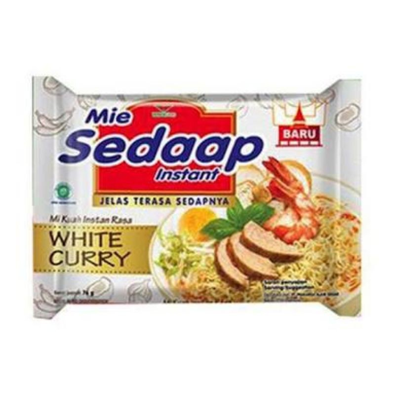 MIE SEDAAP WHITE CURRY