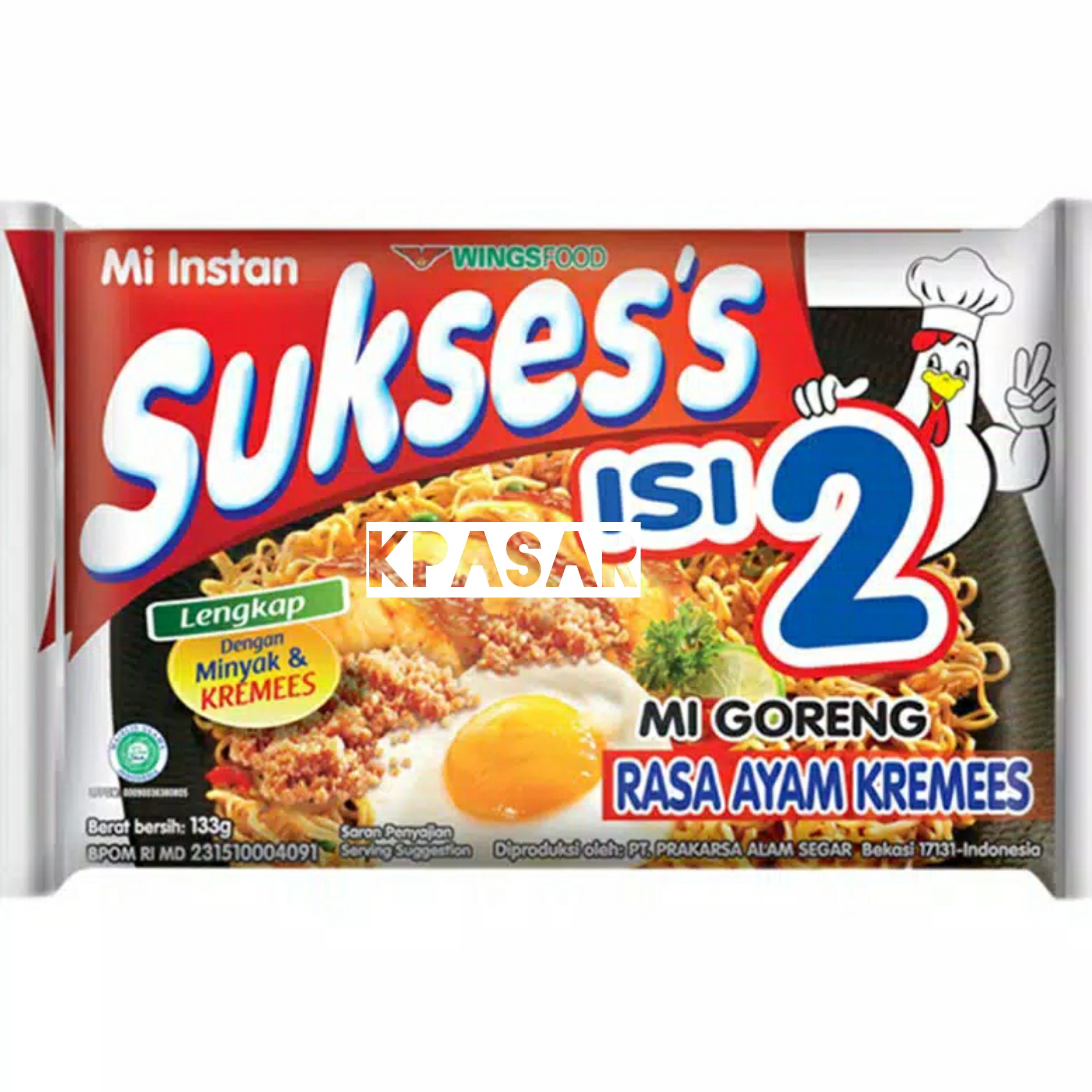 MIE SUKSES ISI 2 RASA AYAM KREMES