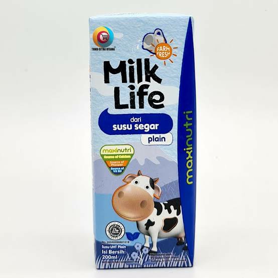 MILK LIFE UHT 200ml  PLAIN