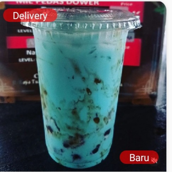 MILKSHAKE BOBA - VANILA BLUE