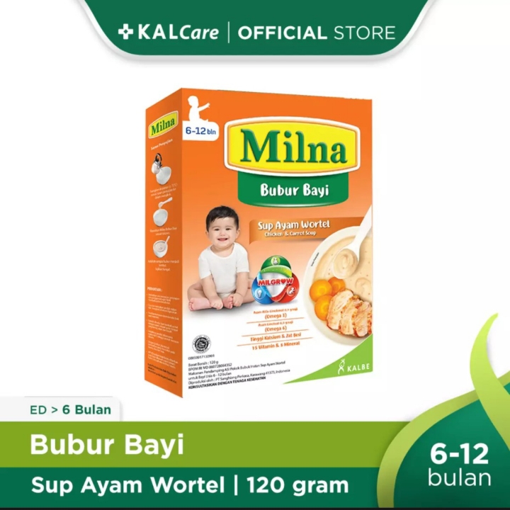 MILNA 6-12 rasa sup Ayam Wortel