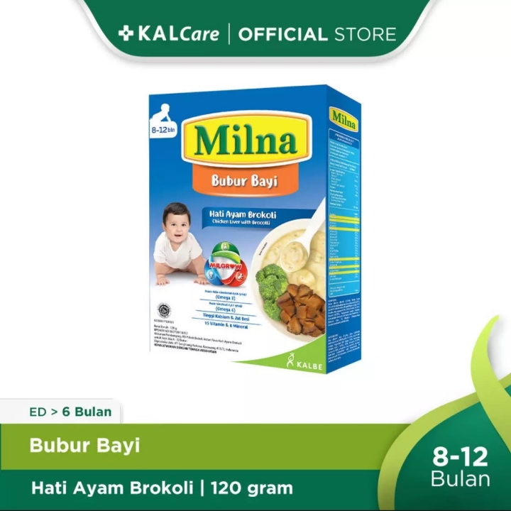 MILNA 8-12 Hati Ayam Brokoli