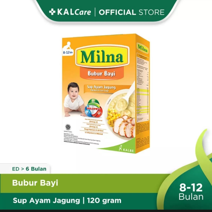 MILNA 8-12 Sup Ayam Jagung