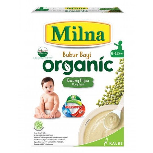 MILNA ORGANIK KACANG HIJAU