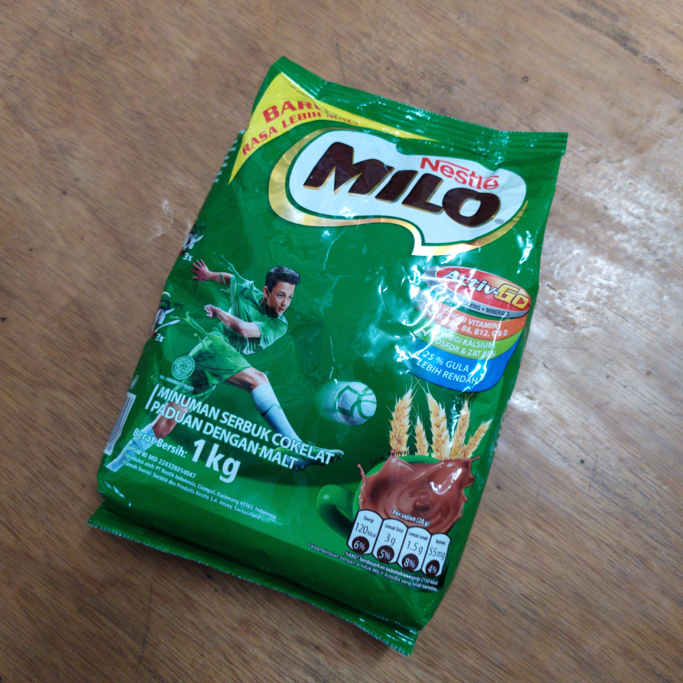 MILO ACTIGEN 1000 Gr