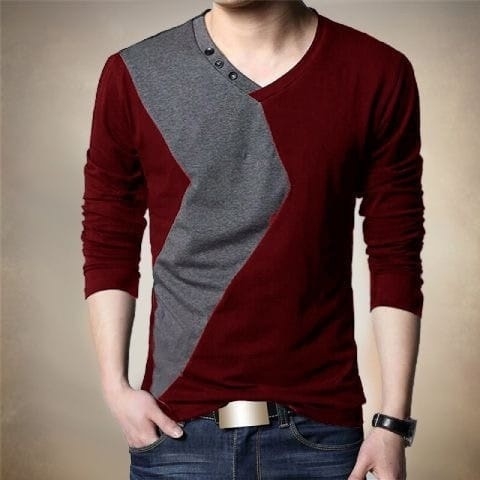 MINHO COMBI TOP MAROON