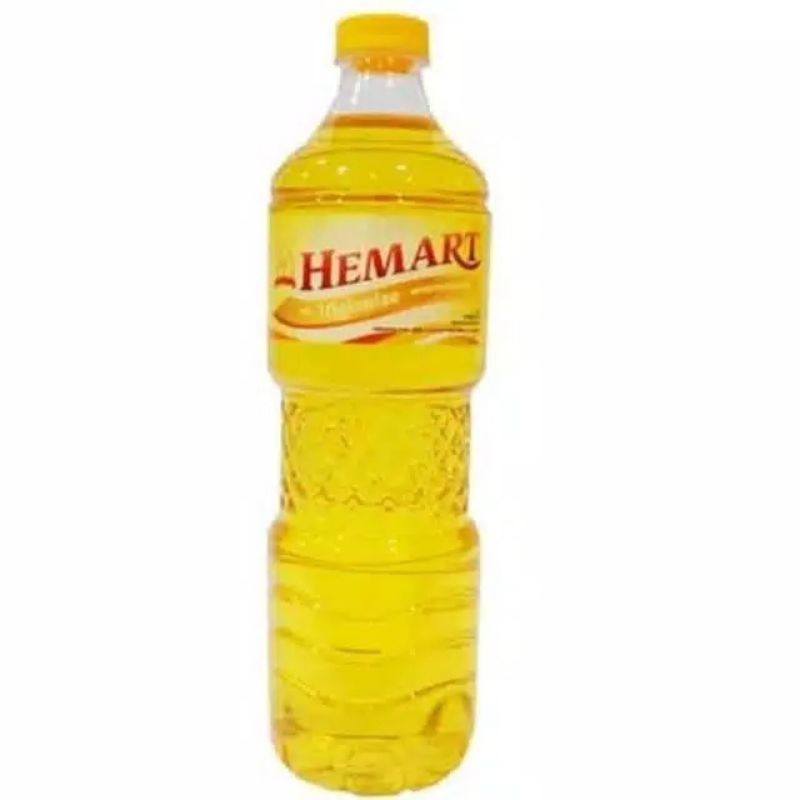 MINYAK GORENG BOTOL HEMART 1L