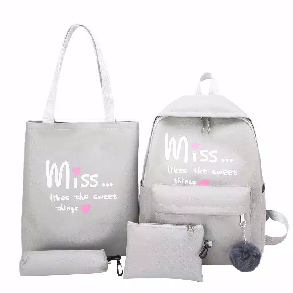 MISS LOVE - Tas Ransel Backpack Fashion 4