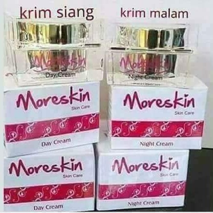 MORESKIN CREAM SIANG MALAM ORIZINAL NASA