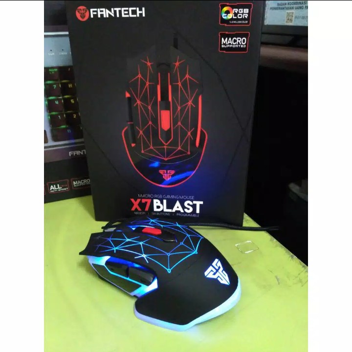 MOUSE GAMING X7 Macro Fantech