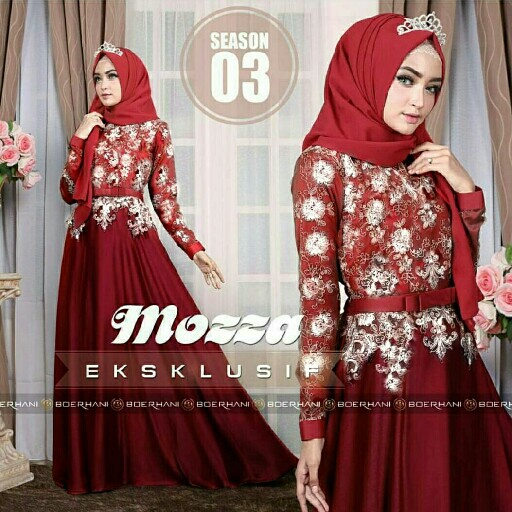 MOZZA MAROON EKSKLUSIF