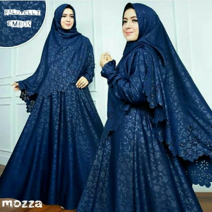 MOZZA NAVY SYARI SET