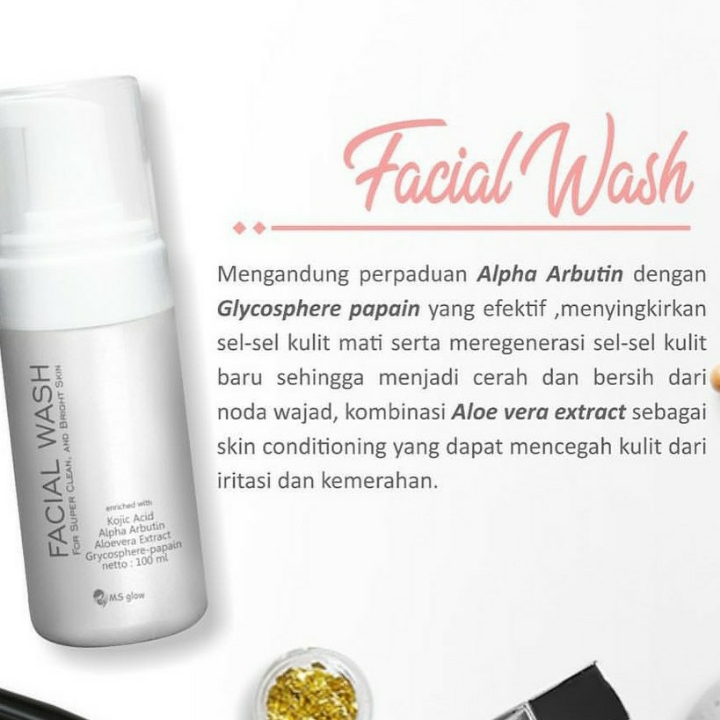 MS GLOW FACIAL WASH