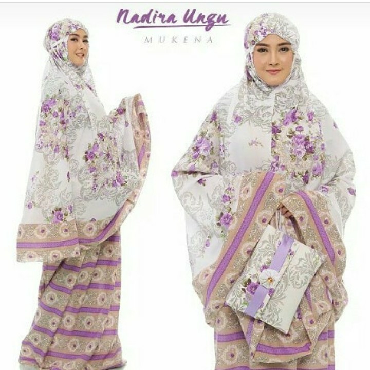 MUKENA NADIRA - WARNA UNGU