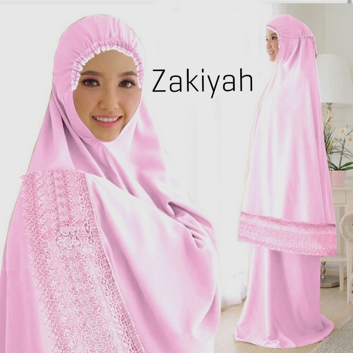 MUKENA ZAKIYAH PINK