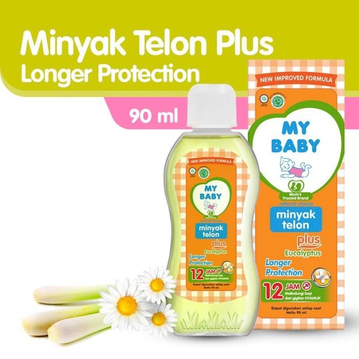 MY BABY Minyak Telon Plus Longer Protection 90ml