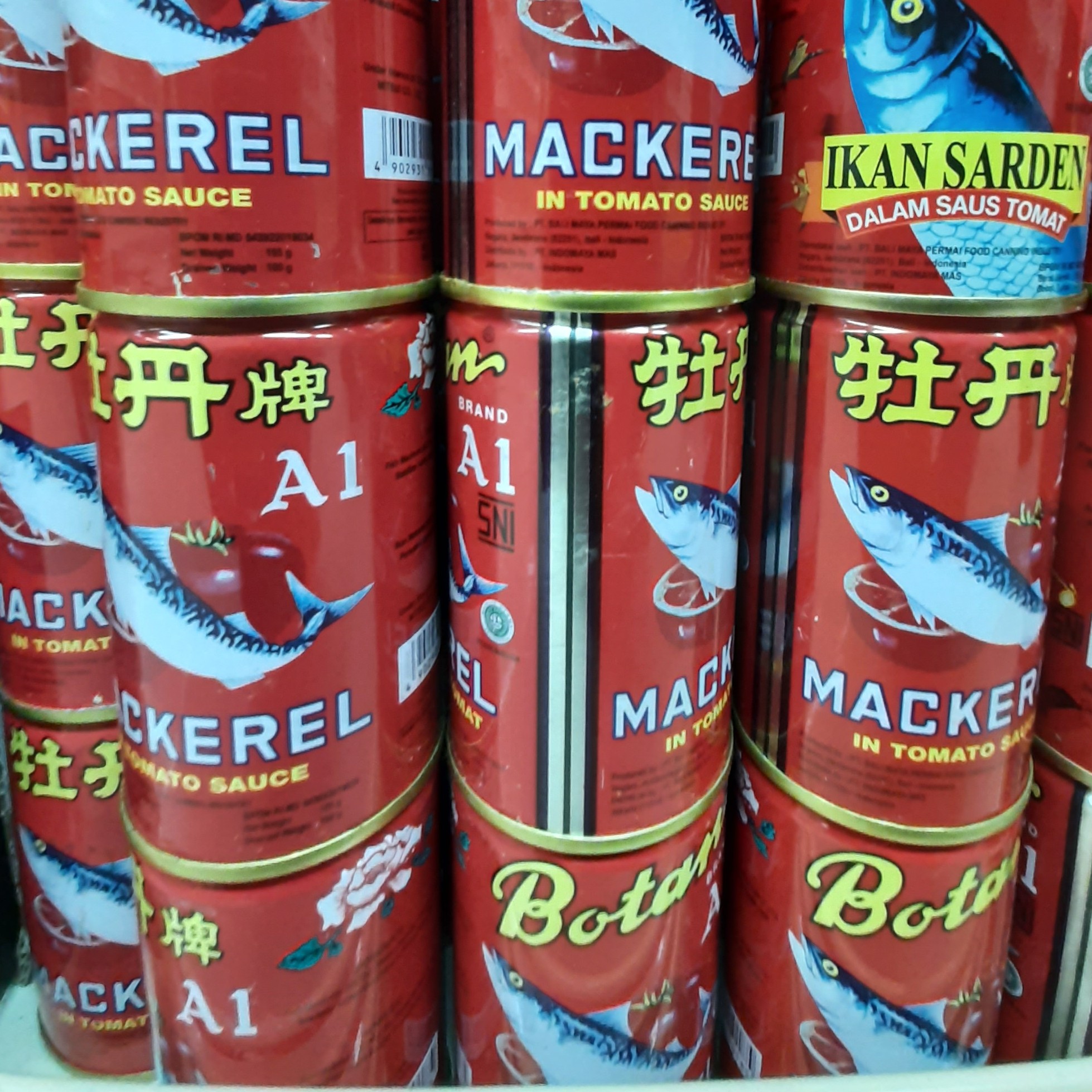 Mackerel Botan Saus Tomat 155gr