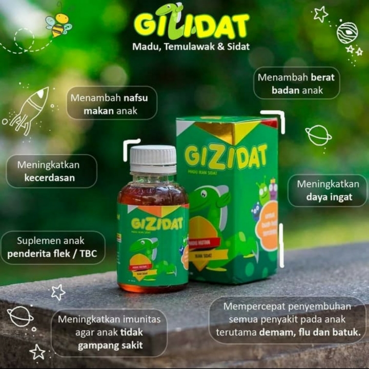 Madu Gizidat Menambah Nafsu Makan Anak