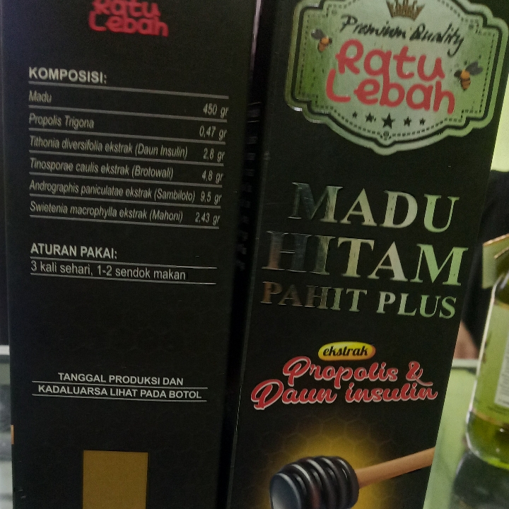 Madu Hitam Pahit Plus