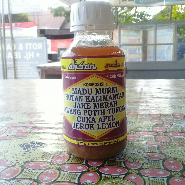 Madu Jahe Merah Bawang Putih Tunggal