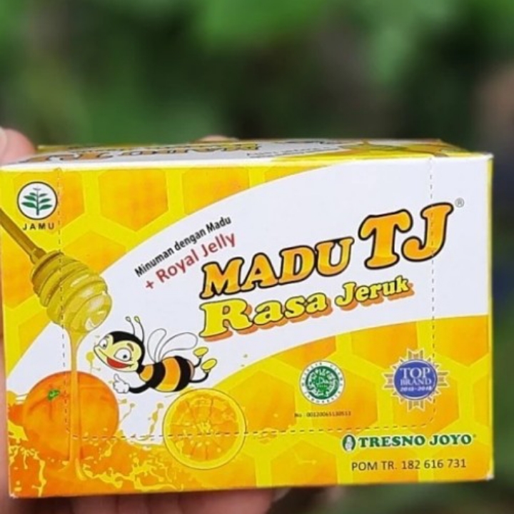 Madu TJ Rasa Jeruk Sachet