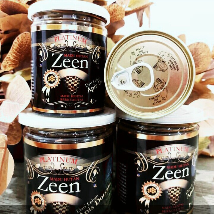 Madu Zeen Platinum Kemasan 600gr dan 300gr