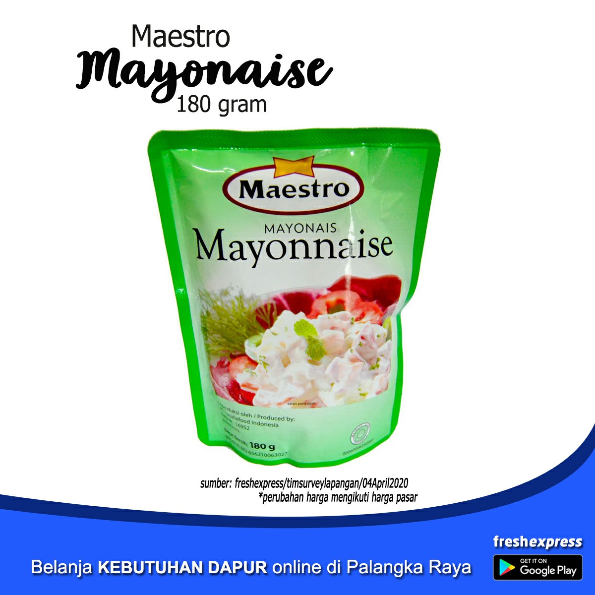 Maestro Mayonaise 180 Gram