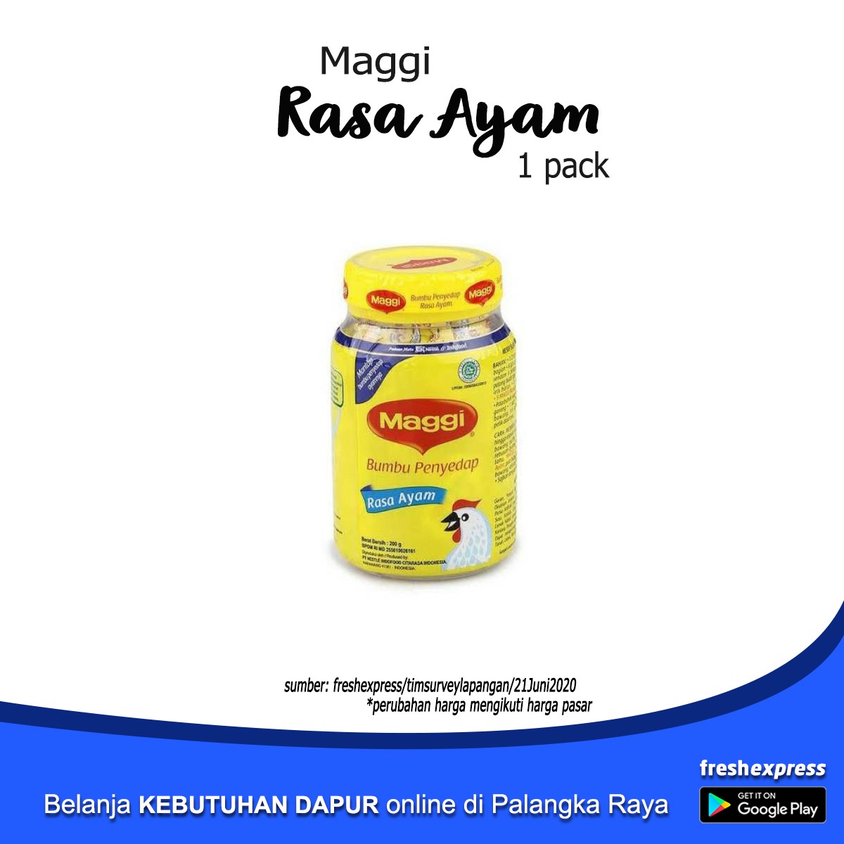 Maggi Rasa Ayam 1 Pack 200 Gram