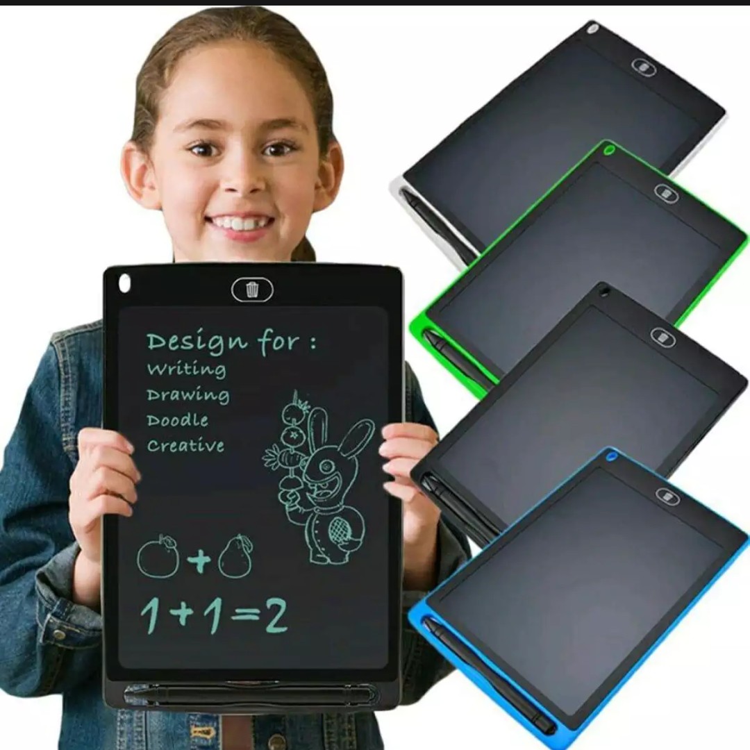 LCD Drawing Writing Tablet untuk Anak dan Dewasa Aman dari debu k