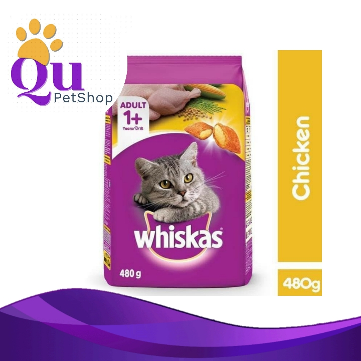 Makanan Kucing Whiskas 480gr 2