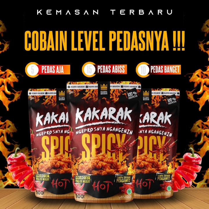 Makaroni Kakarak Spicy Level 10