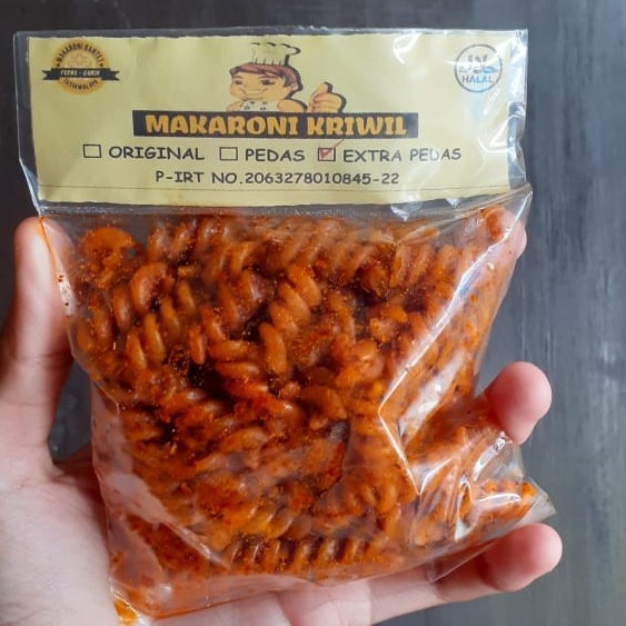 Makaroni Kriwil Pedas