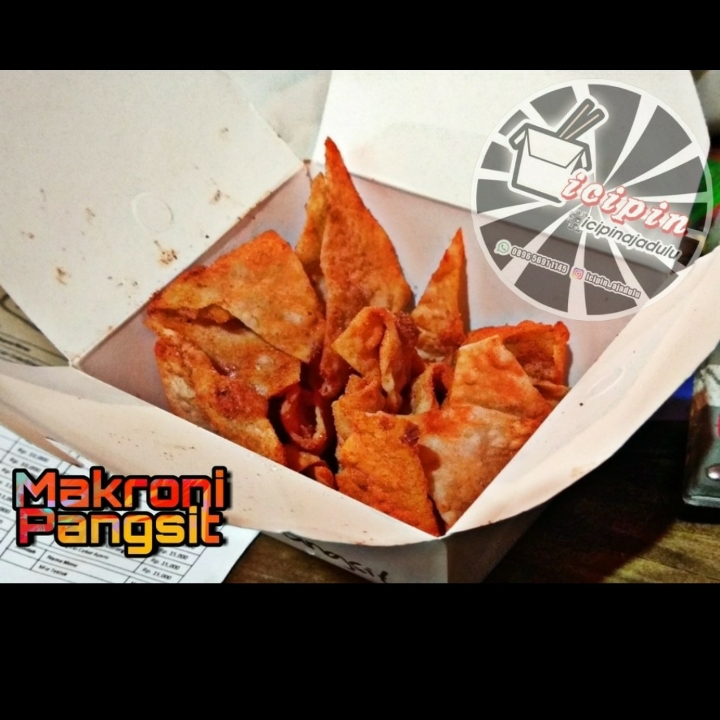 Makaroni Pangsit Keju