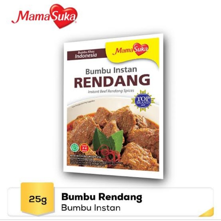 Mama Suka Bumbu Instan Rendang 25g